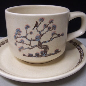 Flat Tea Cup & Saucer Set - Desert Morn by LENOX - Comes with 2 Saucers