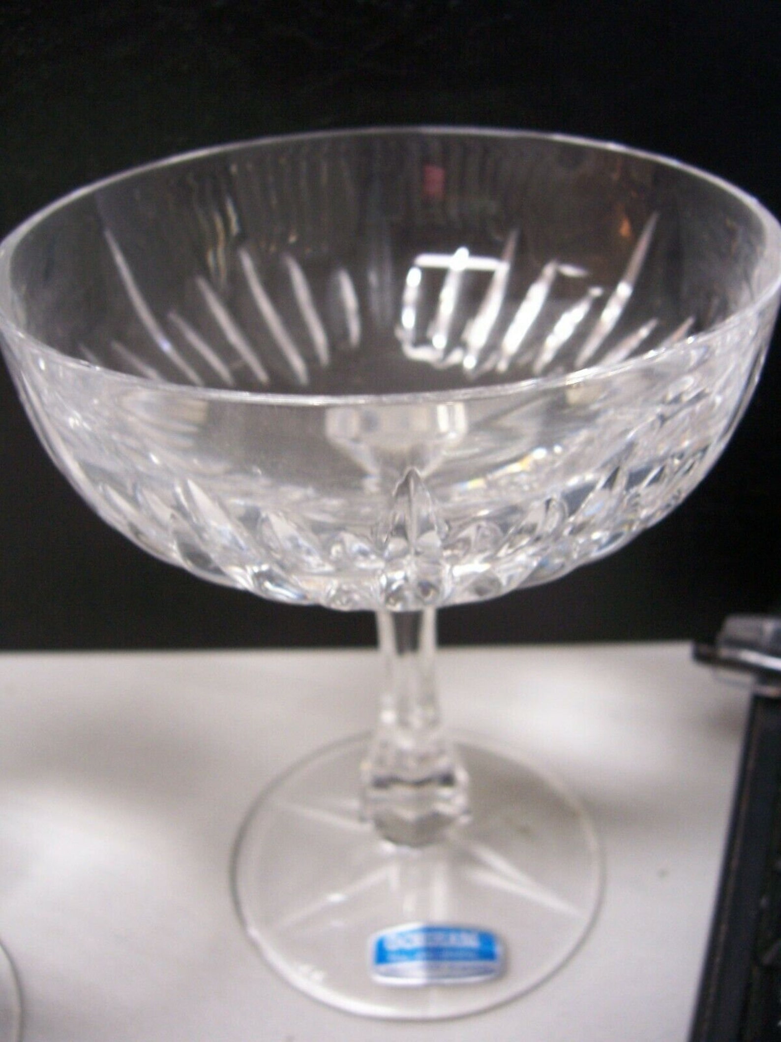 2 Gorham Crystal Dessert Cups Etsy