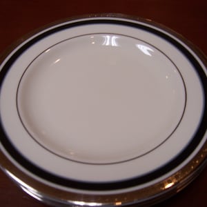 3 Salad Plates - Diplomat by PICKARD