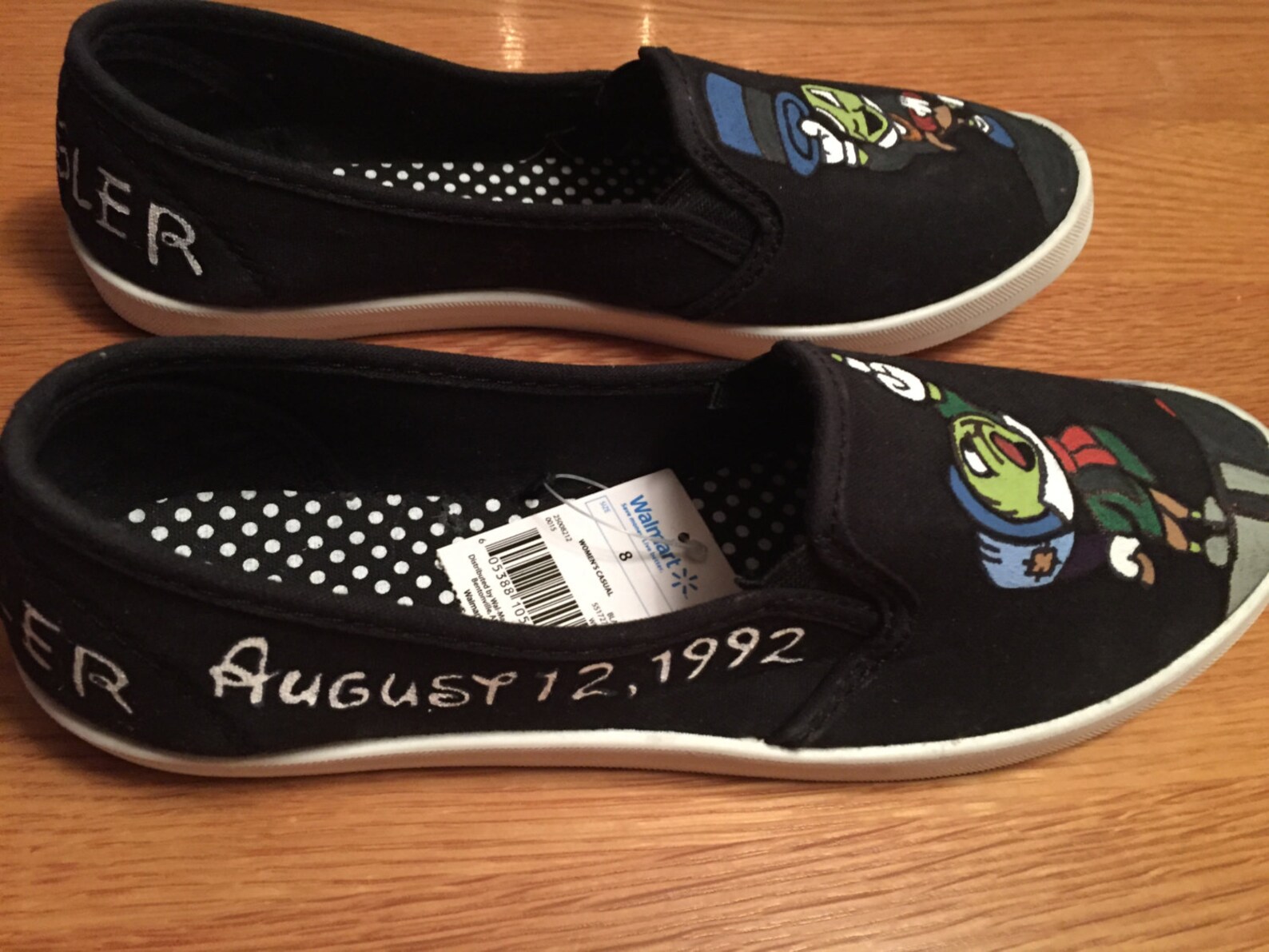 CUSTOM Cartoon Shoes Hand Painted | Etsy
