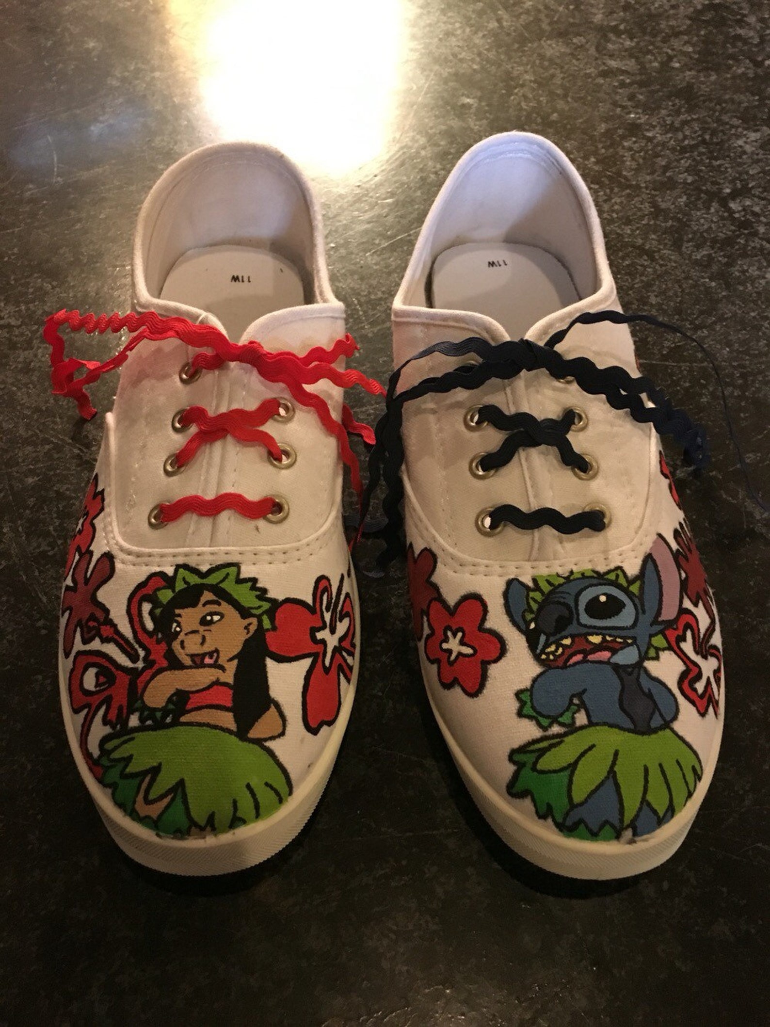 Custom Cartoon Shoes Hand Painted Etsy