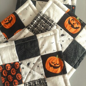 Halloween Coaster Set, Halloween Gift, Four Coaster Set