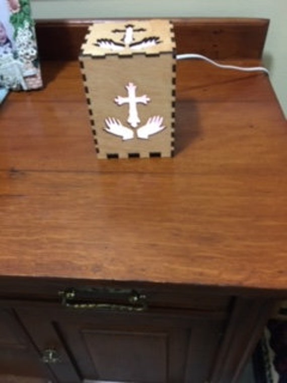 Easter Cross Lamp