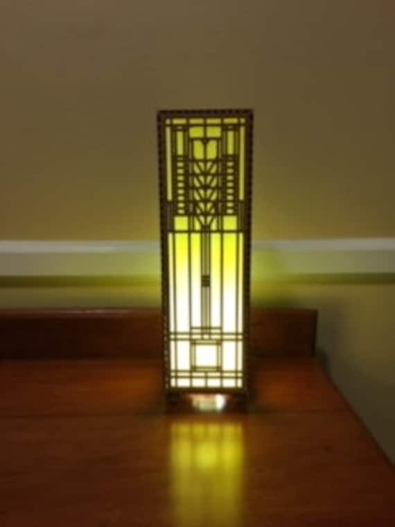 Frank Lloyd Wright accent Lamp