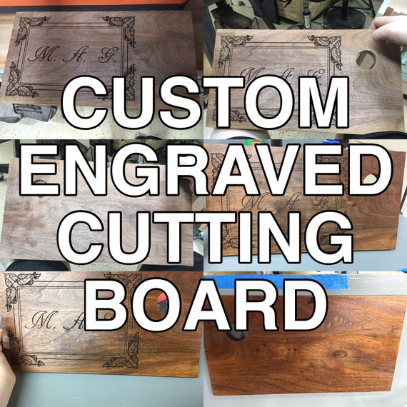Custom Laser Engraved Cutting Board