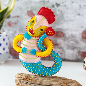 Fairy Serpent Basilisk - Dragon Fabric Sculpture - Posable Art Doll Creature - OOAK Handmade Interior Doll