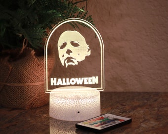 Laser Cut Light - Horror Light with Remote - Halloween Light