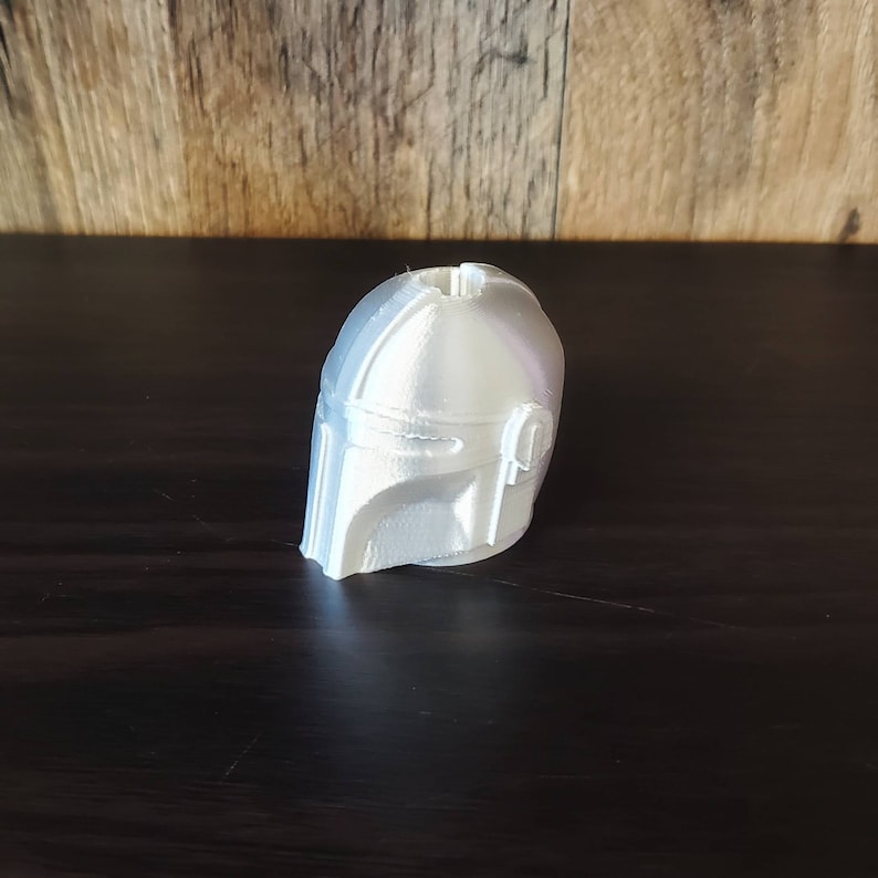 3d Printed Figure Mug Topper Mini Alien Bounty Hunter Straw Topper 3dPrint with Acrylic Eyes 3d Printed Figures
