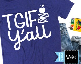 Download Tgif Svg Etsy