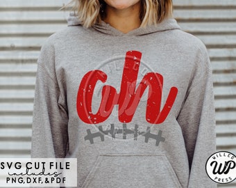 OH svg, grunge distressed, png, dxf, svg files for cricut, , vinyl cut file, sublimination, iron on, silouhette