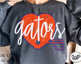Gators Football svg, grunge distressed, png, dxf, svg files for cricut, , sublimination, vinyl cut file, iron on, gators shirts