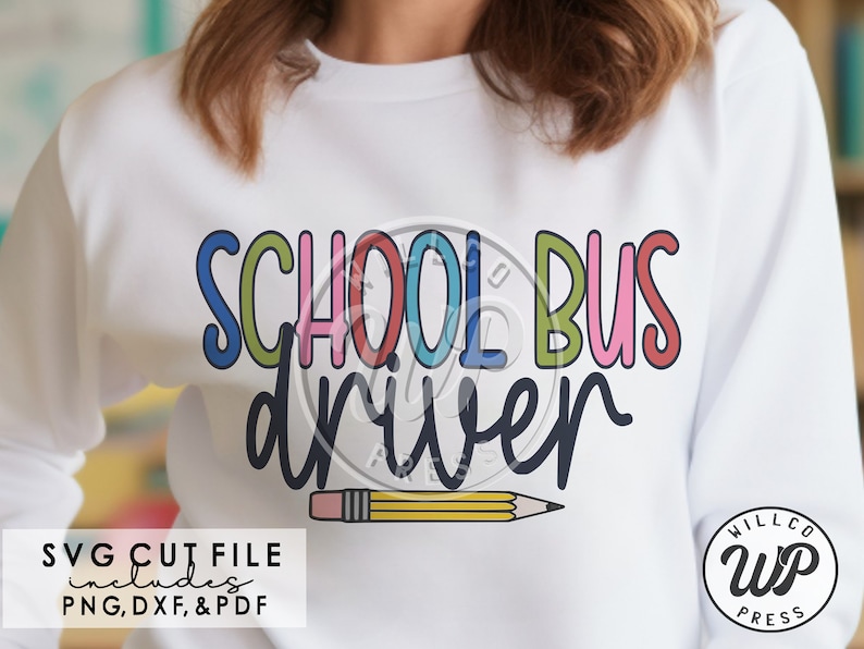 School Bus Driver png, SVG files for cricut, back to school shirts, digital download, transportation clipart, dtf image, dxf for silhouette, canva printable, vinyl cut file, first day of school, cute iron on, commercial use