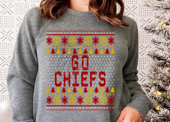 Chiefs christmas sweater hot sale