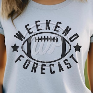 Pronóstico del fin de semana, fútbol retro svg, digital, clipart png, dxf, archivos svg para cricut, sublimación, archivo de corte de vinilo