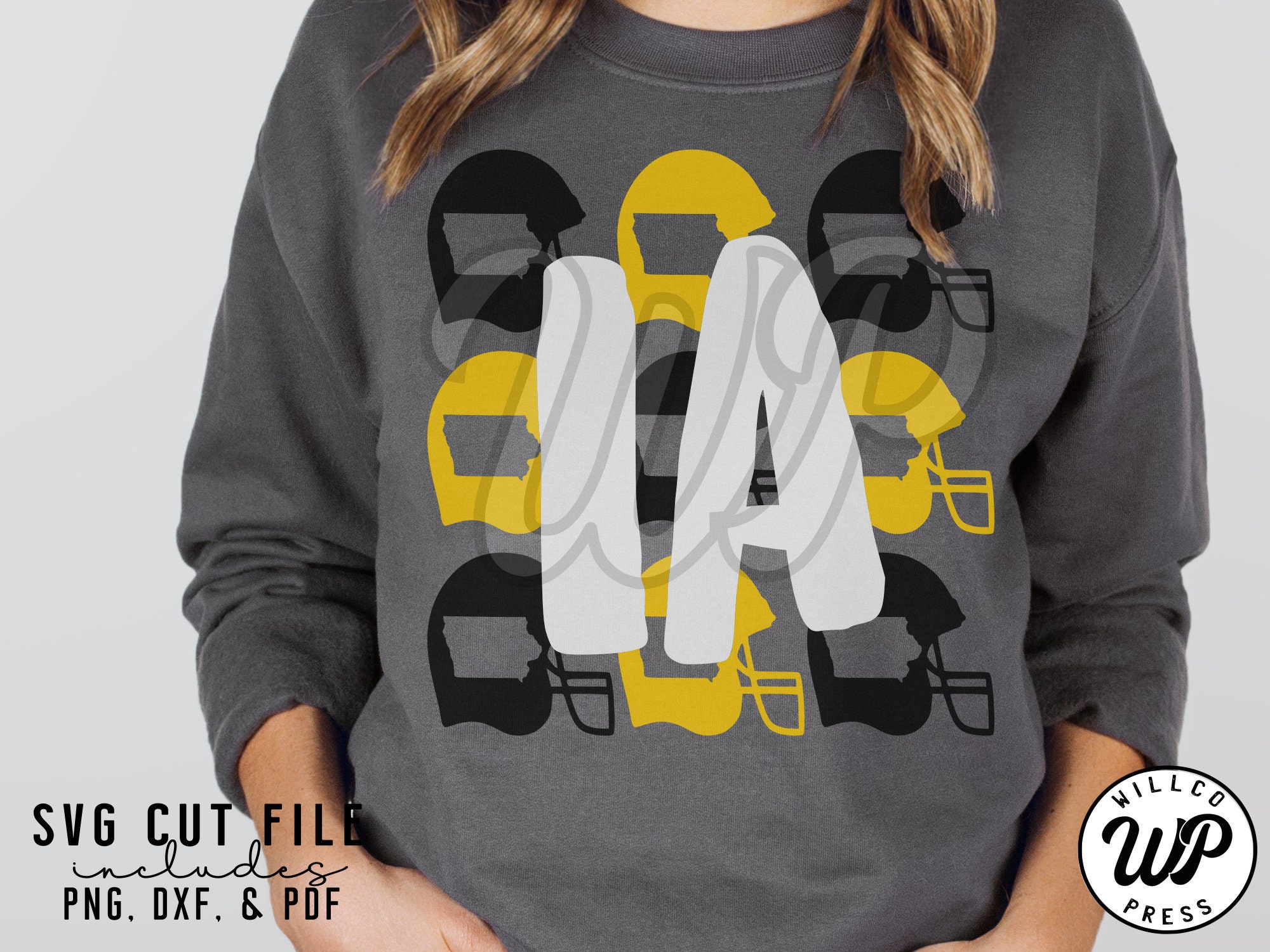 Iowa Football Svg State Abbreviation Helmets Png Dxf Svg Etsy