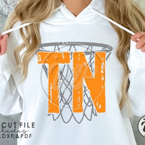 TN Basketball svg, Tennessee svg, grunge distressed, png, dxf, svg files for cricut, , sublimination, vinyl cut file, silouhette