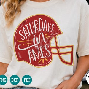 Saturdays in Athens SVG, Football Helmet Shirt Design, PNG (Digital Download)