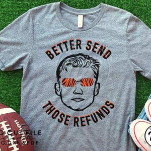 Better Send Refunds, Cincinnati svg, png, dxf, svg files for cricut, sublimination