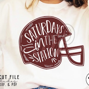 Saturdays in College Station, Texas Football svg, png, dxf, svg files for cricut, shirt svgs, sublimination, vinyl cut file, iron on, shirts
