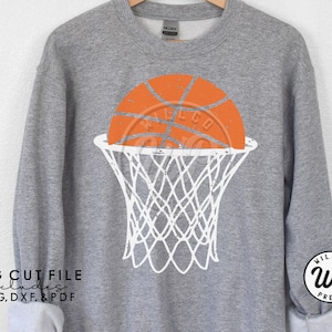 Grunge Basketball svg, Distressed net, png, dxf, svg files for cricut, , vinyl cut file, sublimination, dtf printing