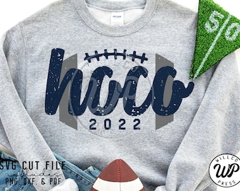 HOCO 2022 svg, Football svg, School Homecoming, grunge distressed, png, dxf, svg files for cricut, sublimination ,vinyl cut file, silouhette
