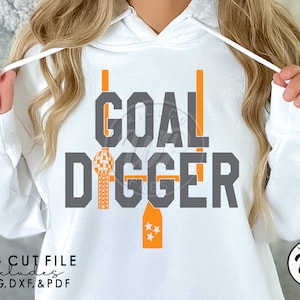 Goal Digger svg, Tennessee stars, Football goal svg, png, dxf, svg files for cricut, , sublimination, vinyl cut file, shirts