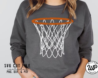 Basketball net svg, grunge distressed, png, dxf, svg files for cricut, sublimination, vinyl cut file, silouhette, , retro shirts