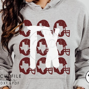 TX Football svg, Texas svg, grunge distressed, png, dxf, svg files for cricut, sublimination,
