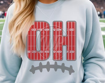 OH Football svg, Ohio field lines, png, dxf, svg files for cricut, , vinyl cut file, sublimination, iron on
