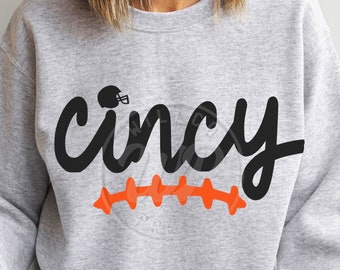 Cincy svg, Football svg, Cincinnati svg, png, dxf, svg files for cricut, shirt svgs, vinyl cut file, sublimination, iron on