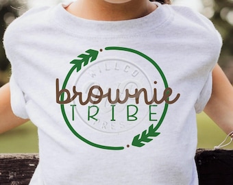 Scout svg, brownie troop svg, brownie svg, troop svg, scout troop svg, digital, iron on, svg cut file, svg, dxf, cricut file, instant, png