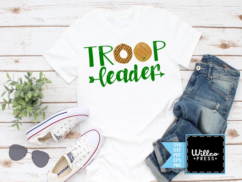 Troop leader svg girl scout cookie svg cookie svg scouts Etsy