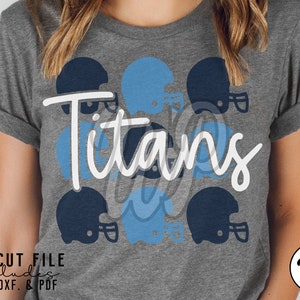 Titans Football svg, png, dxf, svg files for cricut, , vinyl cut file, sublimination, iron on