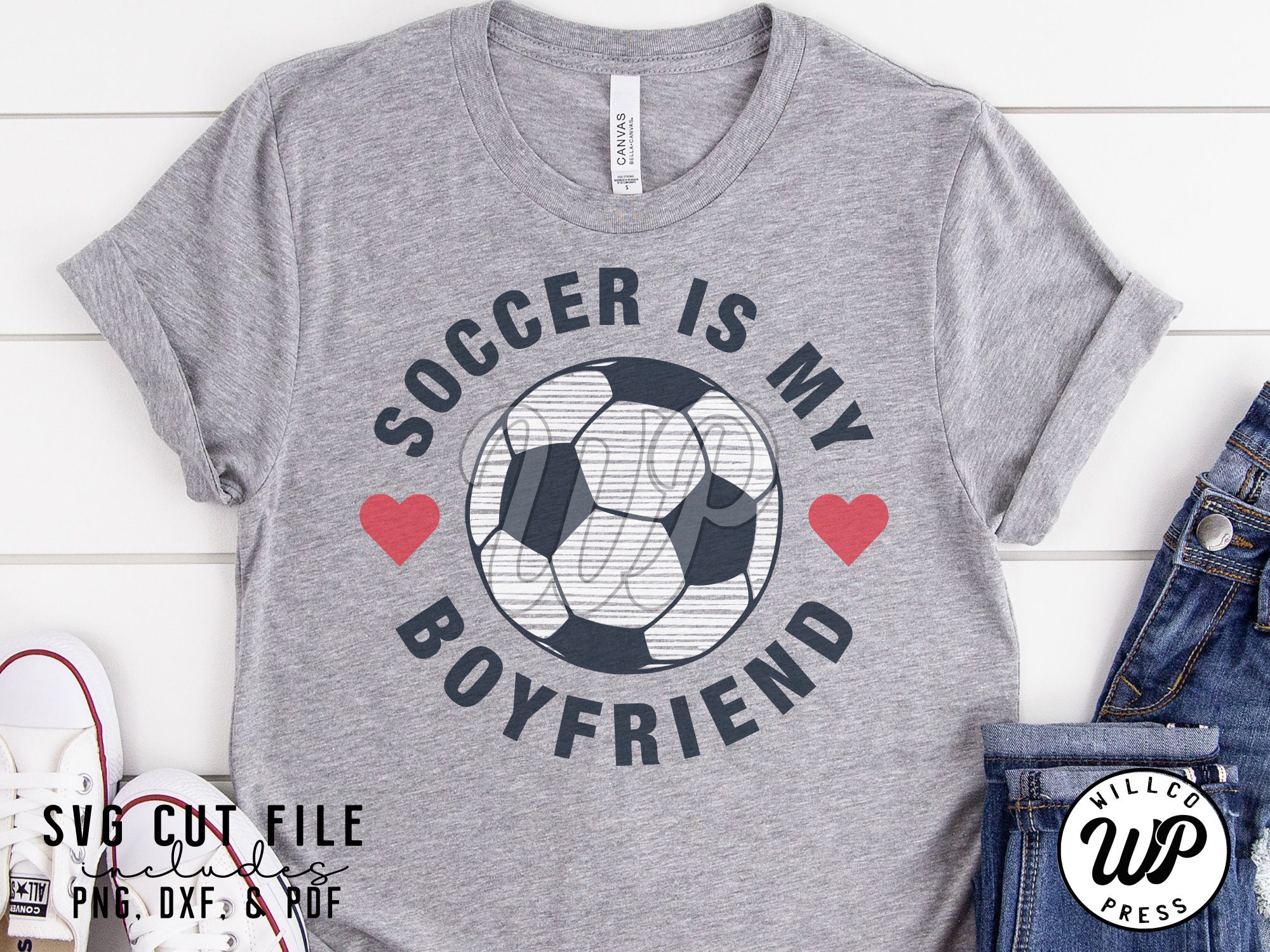 Soccer is my boyfriend sweatshirt Clearance