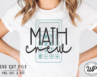 Math Teacher svg, Teacher Teams, Teacher Appreciation, png, dxf, svg files for cricut, , shirts, sublimation, iron on, gifts