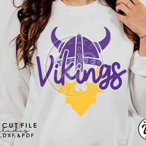 Vikings Mascot svg, School sports, png, dxf, svg files for cricut, vinyl cut file