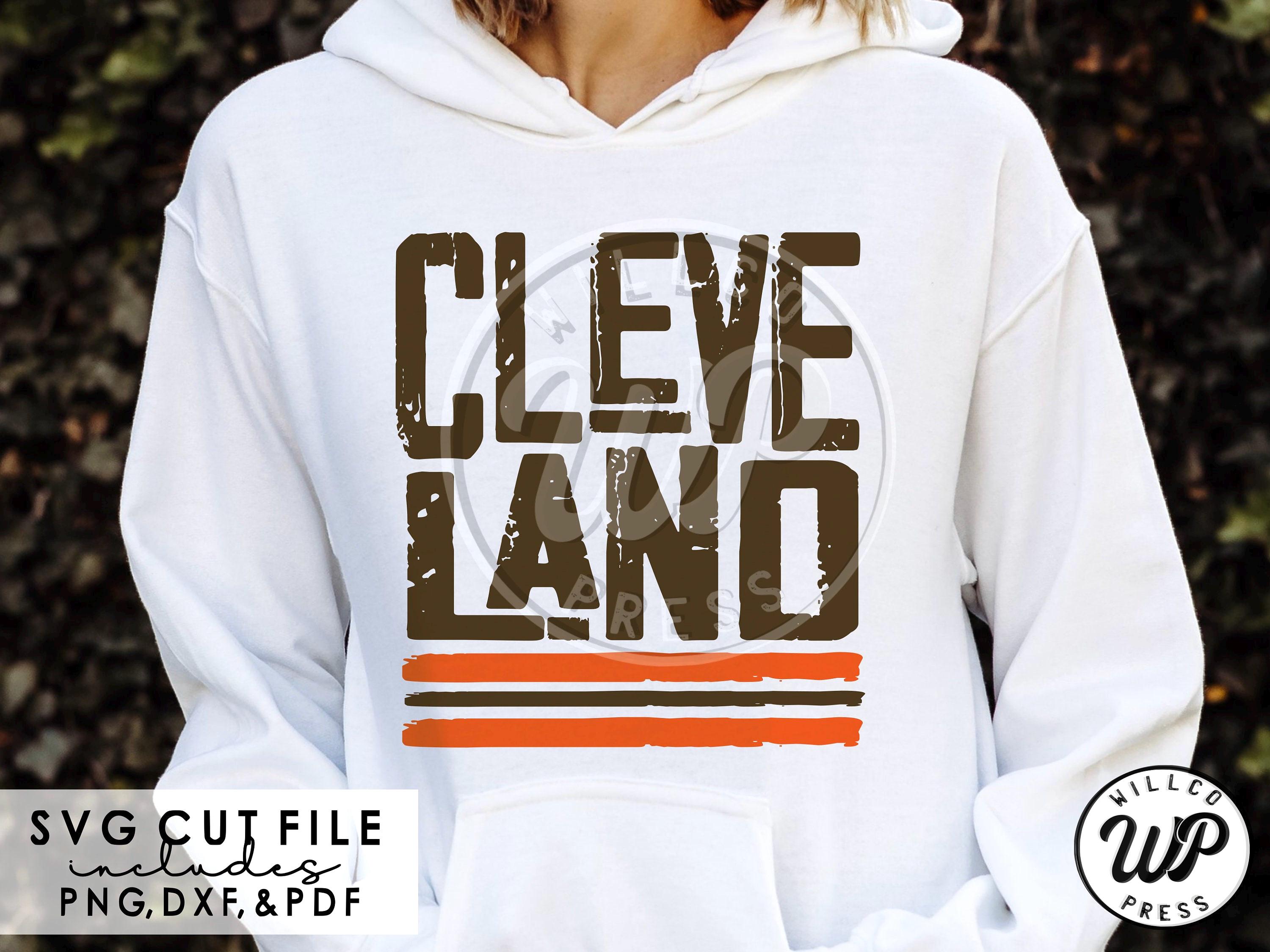 Cleveland Grunge Svg, Football Shirts, Digitial Download, Transparent ...