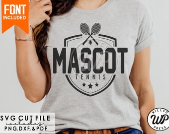 Tennis Template, Custom Tennis svg, Team Mascot, Instant Download, svg files for cricut, , sublimination, digital file