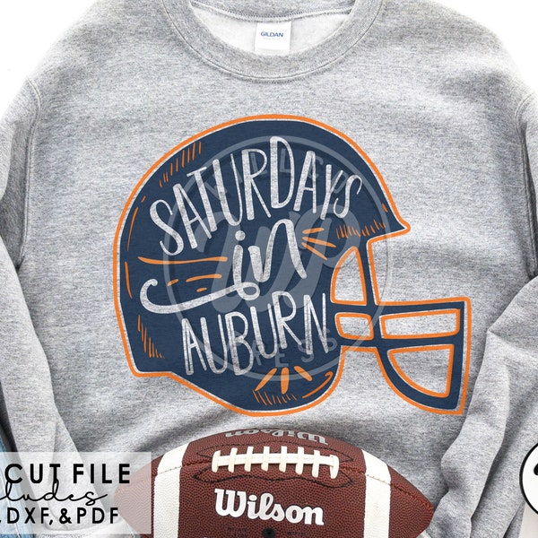 White Saturdays in Auburn Graphic Tee
