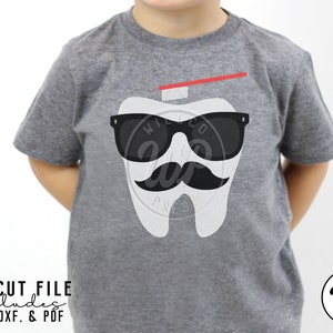 Mustache Tooth svg, Dentist, Dental Hygienist, Assistant, png, dxf, svg files for cricut, , sublimination, vinyl cut file