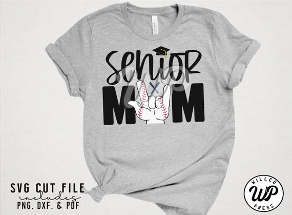 Senior mom svg, Baseball mom svg 