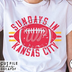 Sundays in Kansas City, Football svg, grunge distressed, digital file, svg files for cricut, sublimination, png clipart, iron on