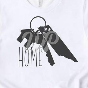 Tennessee Home keys svg, Real Estate Agent svg, png, dxf, svg files for cricut, clipart, iron on