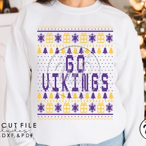 Minnesota Vikings - Tis the ugly holiday sweater season. Grab your #Vikings  sweater today to help benefit the Minnesota Vikings Foundation.  #TisMillerTime 