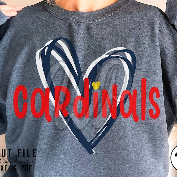Cardinals svg, png, dxf, svg files for cricut, sports teams, shirt, iron on, clipart, sublimination