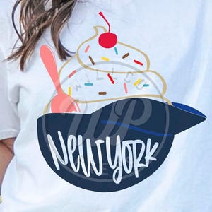 New York svg, Baseball svg, Ice Cream helmet, png, dxf, svg files for cricut, , sublimination, vinyl cut file, iron on