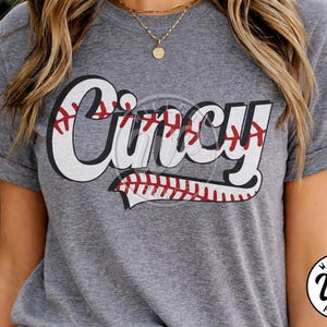 Cincy svg, Cincinnati png, Baseball svg, svg files for cricut, dxf, png, clipart, iron on, shirt, retro