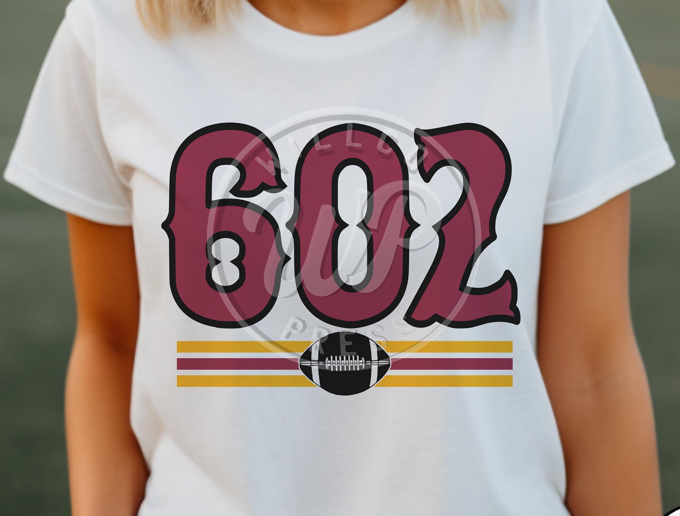 602 Football png, Arizona svg, 300 dpi clipart, Pheonix area code, dtf image, svg files for cricut, dxf for silhouette, vinyl cut file