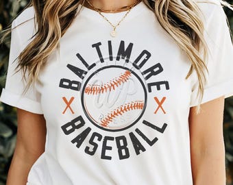 Baltimore Baseball svg, sublimination,  transparent png, digital, dxf, svg files for cricut, Baltimore shirts, iron on