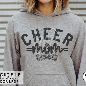 Cheer mom svg, digital download, cheerleading printable , clipart, school shirts, transparent png, dxf for silouhette